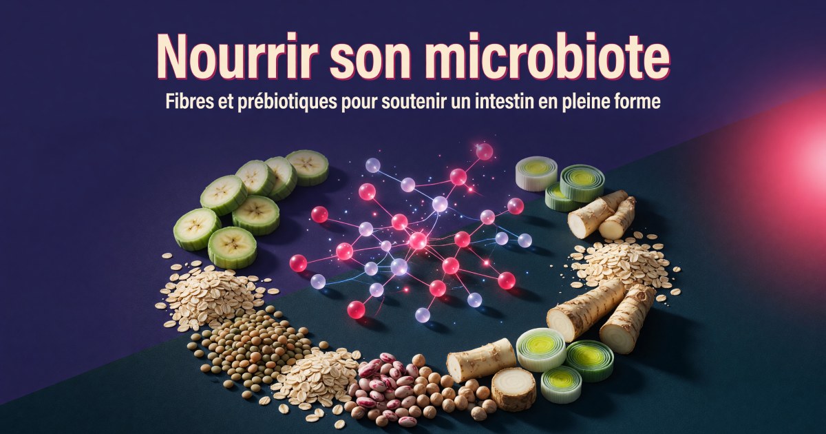 Booster le butyrate : protocole prébiotiques et microbiote anti-inflammatoire