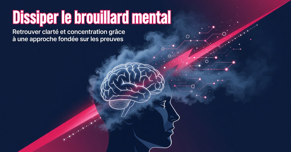 Brain fog : protocole de compléments pour soutenir clarté mentale et concentration