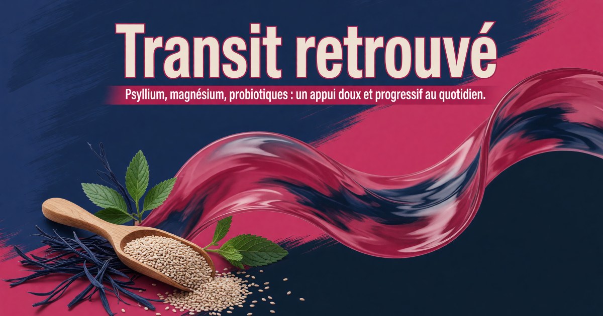 Constipation chronique : protocole de compléments pour un transit régulier