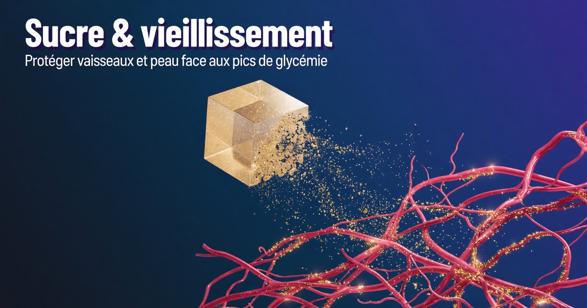 Glycation et AGEs : protocole compléments pour protéger vaisseaux et peau