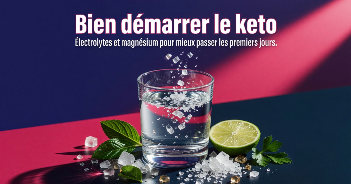 Grippe cétogène : quel protocole de compléments pour mieux passer les premiers jours ?