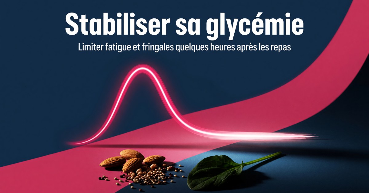 Hypoglycémie réactionnelle : quels compléments pour limiter fatigue et fringales après les repas