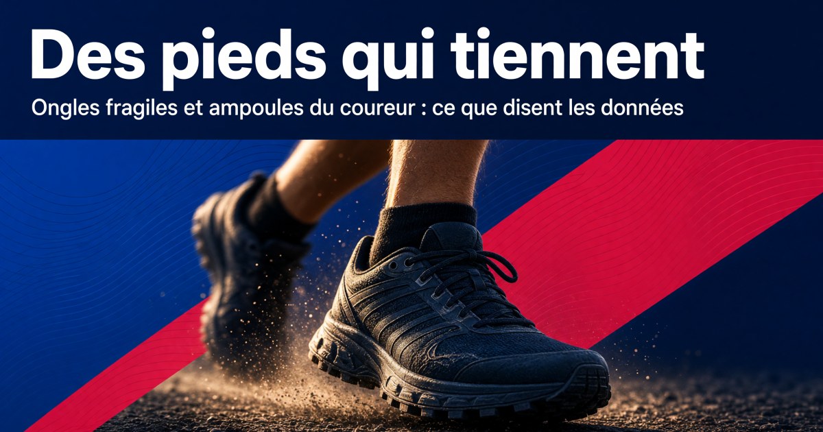 Ongles fragiles et ampoules du coureur : protocole compléments alimentaires