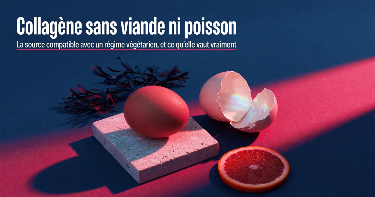 Peau et végétarisme : quel collagène choisir quand on ne mange ni viande ni poisson