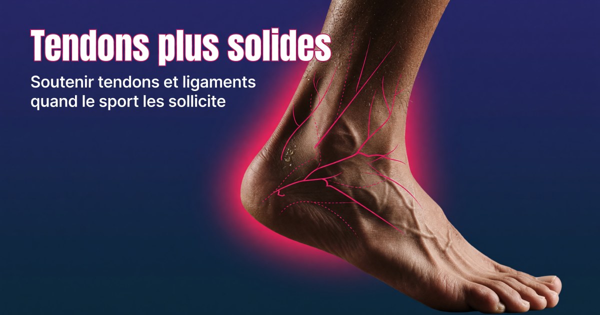 Prévenir les blessures tendineuses et ligamentaires du sportif : protocole collagène et vitamine C