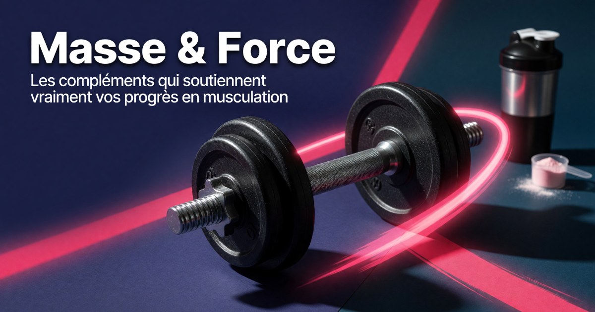 Prise de masse et force : le protocole complément alimentaire fondé sur les preuves