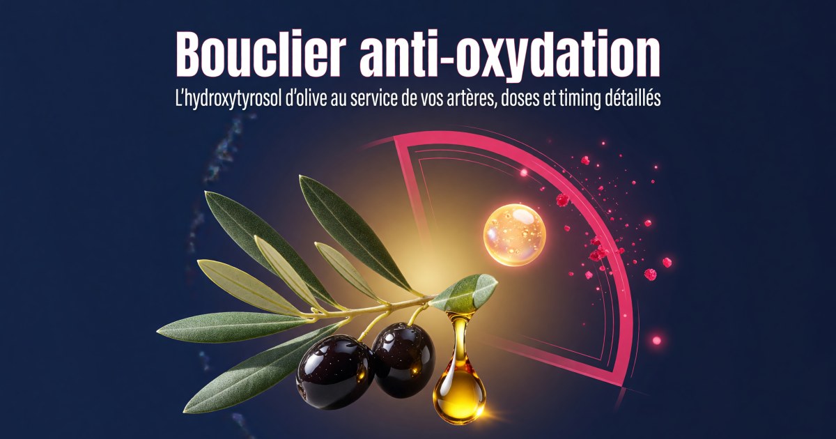 Protéger le LDL contre l'oxydation : protocole à base d'hydroxytyrosol d'olive