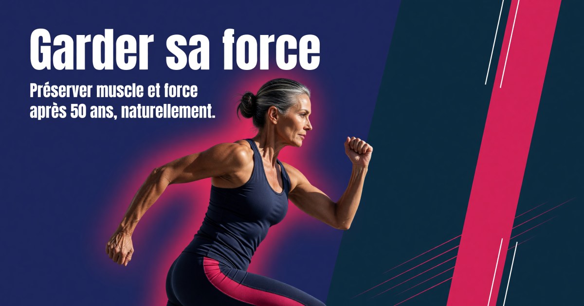 Sarcopénie après 50 ans : quels compléments pour préserver muscle et force ?