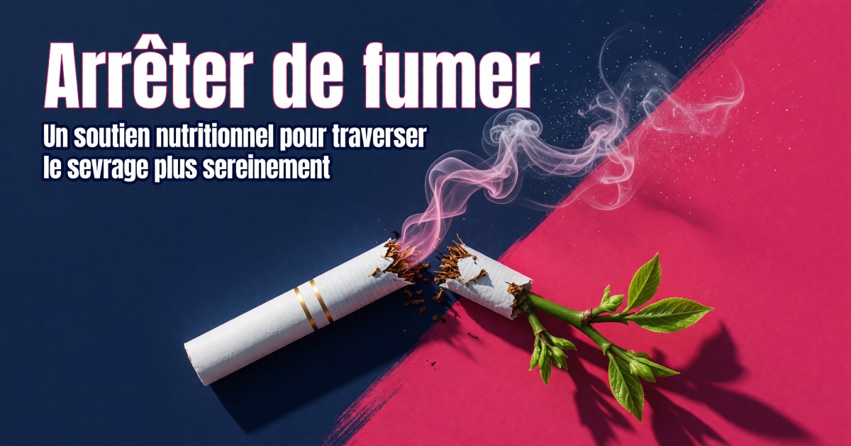 Sevrage tabagique : quels compléments pour réduire envies, irritabilité et fatigue ?