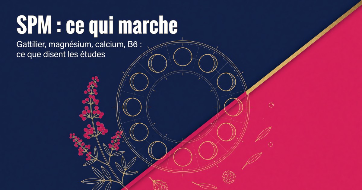 SPM : quels compléments alimentaires selon les preuves ?