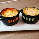 Recette de Soup’ coco poireaux St-Jacques