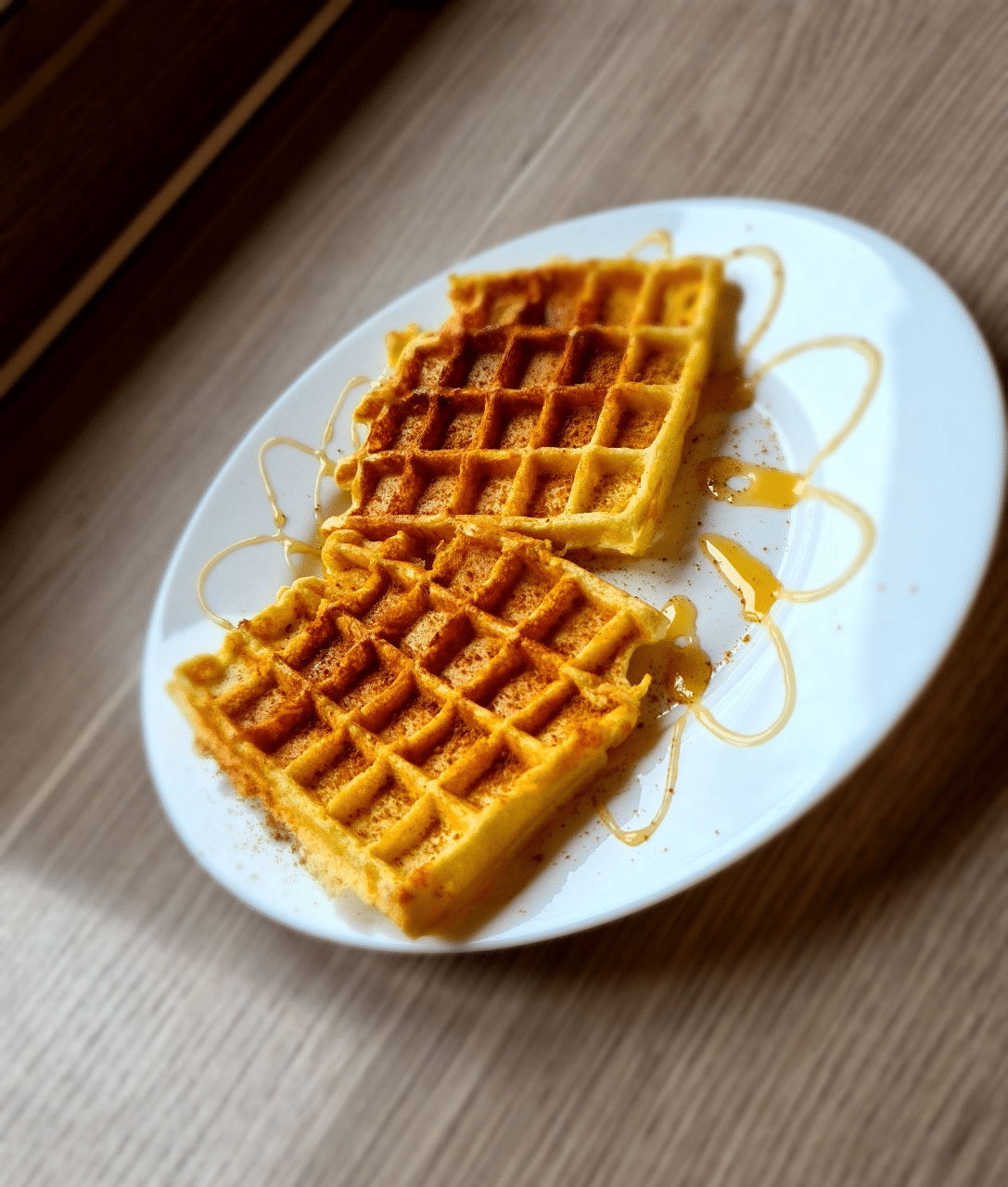 Gaufres au yaourt au lait de chèvre