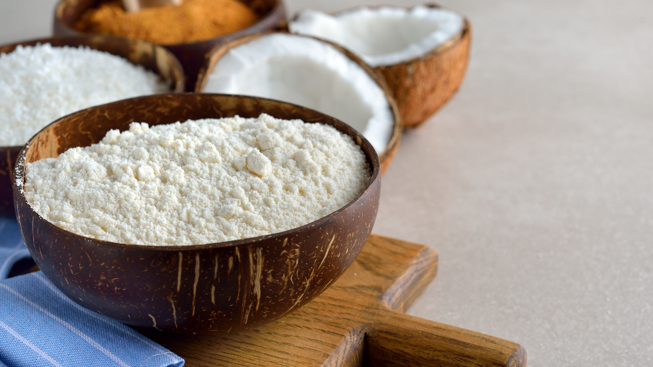 6. La farine de coco