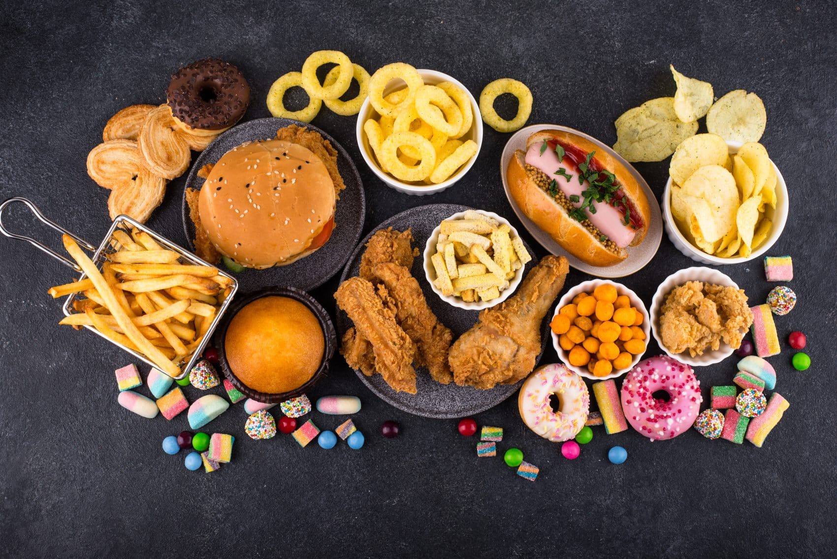 Aliments qui sont l'une des causes du cholestérol