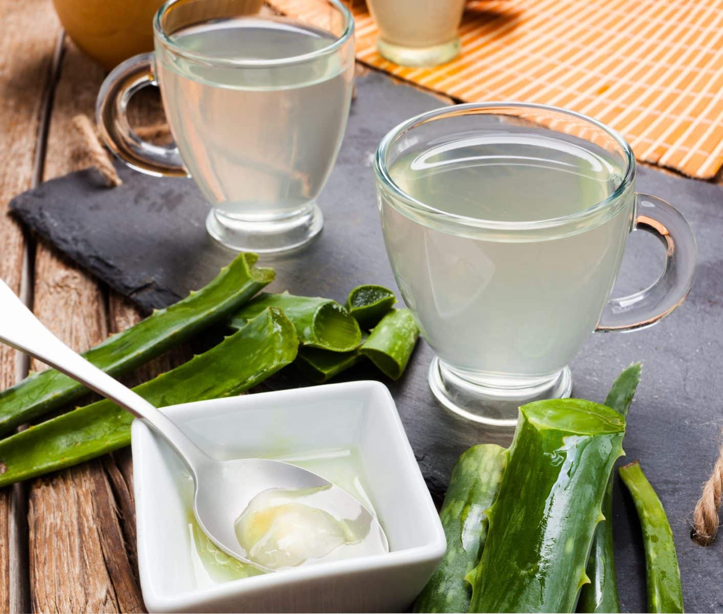 Aloe vera pour des crampes d'estomac