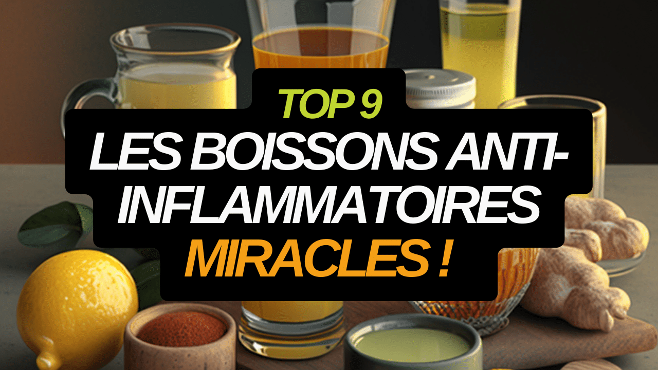 Les boissons anti-inflammatoires