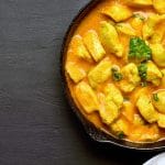 Recette paléo du curry coco au poulet