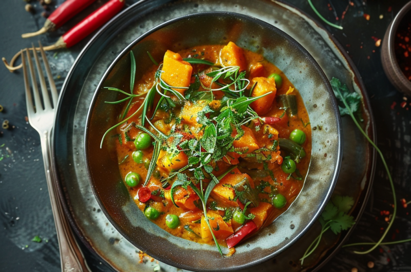 La recette du curry de Légumes aux Herbes anti-inflammatoire !