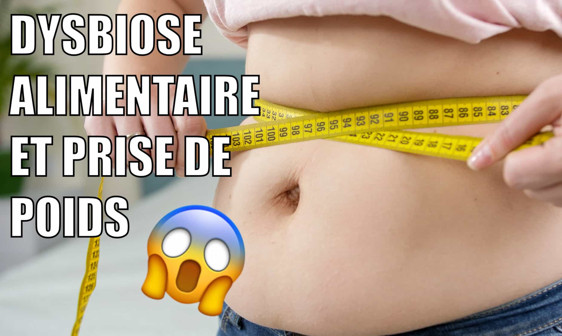 DYSBIOSE ALIMENTAIRE ET PRISE DE POIDS