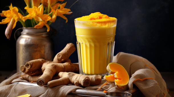 Golden Milk comme boissons anti-inflammatoires