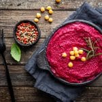 Houmous à la betterave