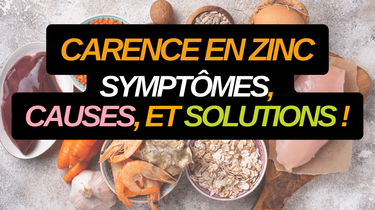 LA CARENCE EN ZINC