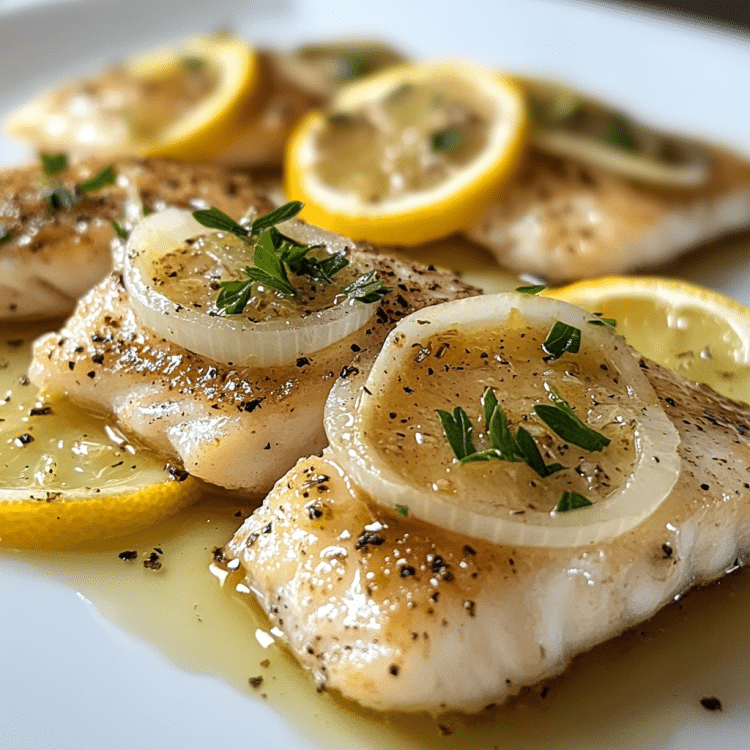 La recette du filet de Colin à la sauce au citron ! - BMoove