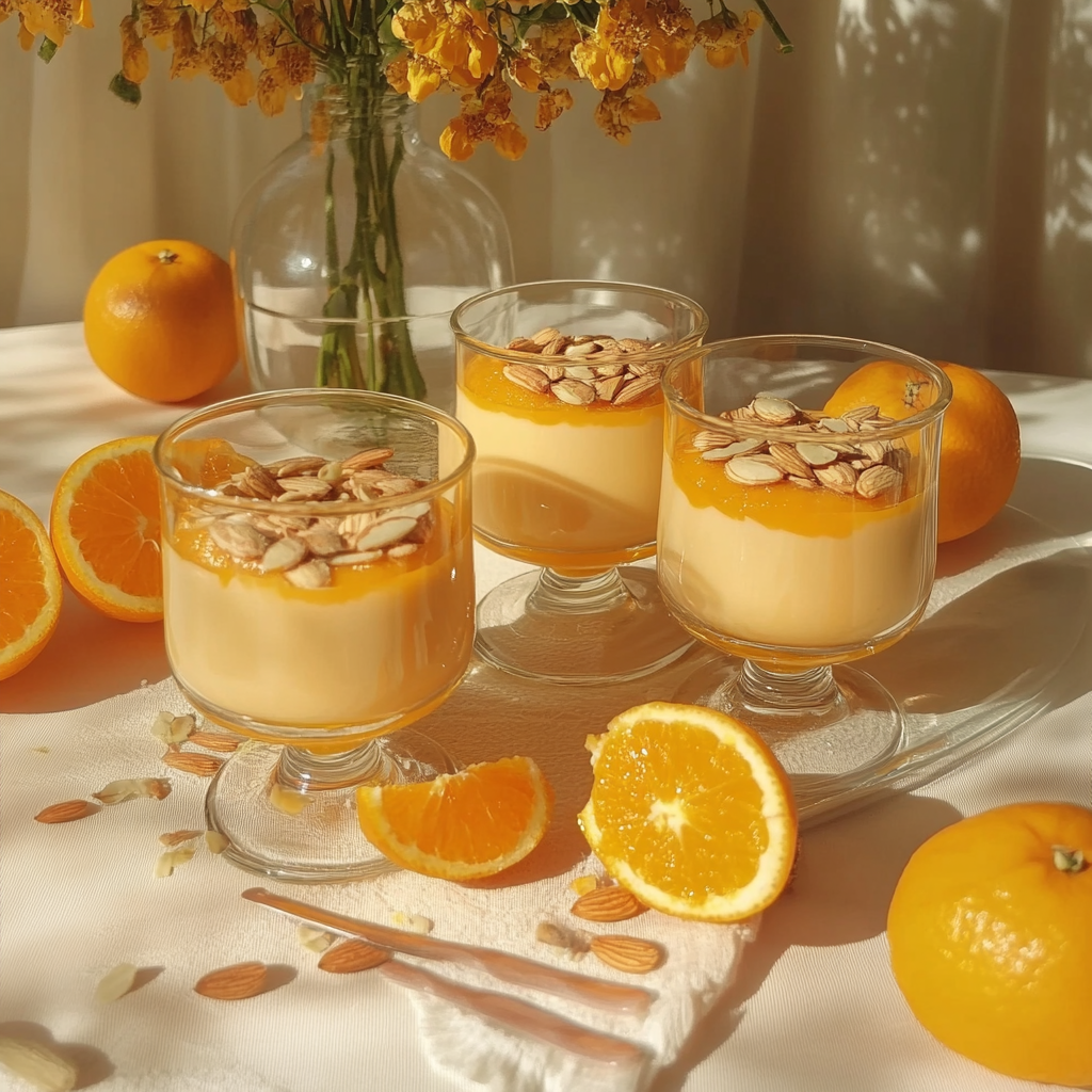 Les Verrines Amandes-Oranges Anti-Inflammatoires !