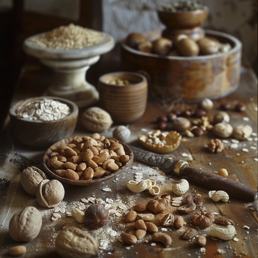 Les noix, graines et oléagineux