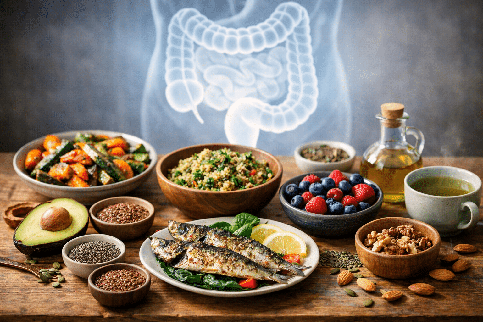 MICI et alimentation anti-inflammatoire