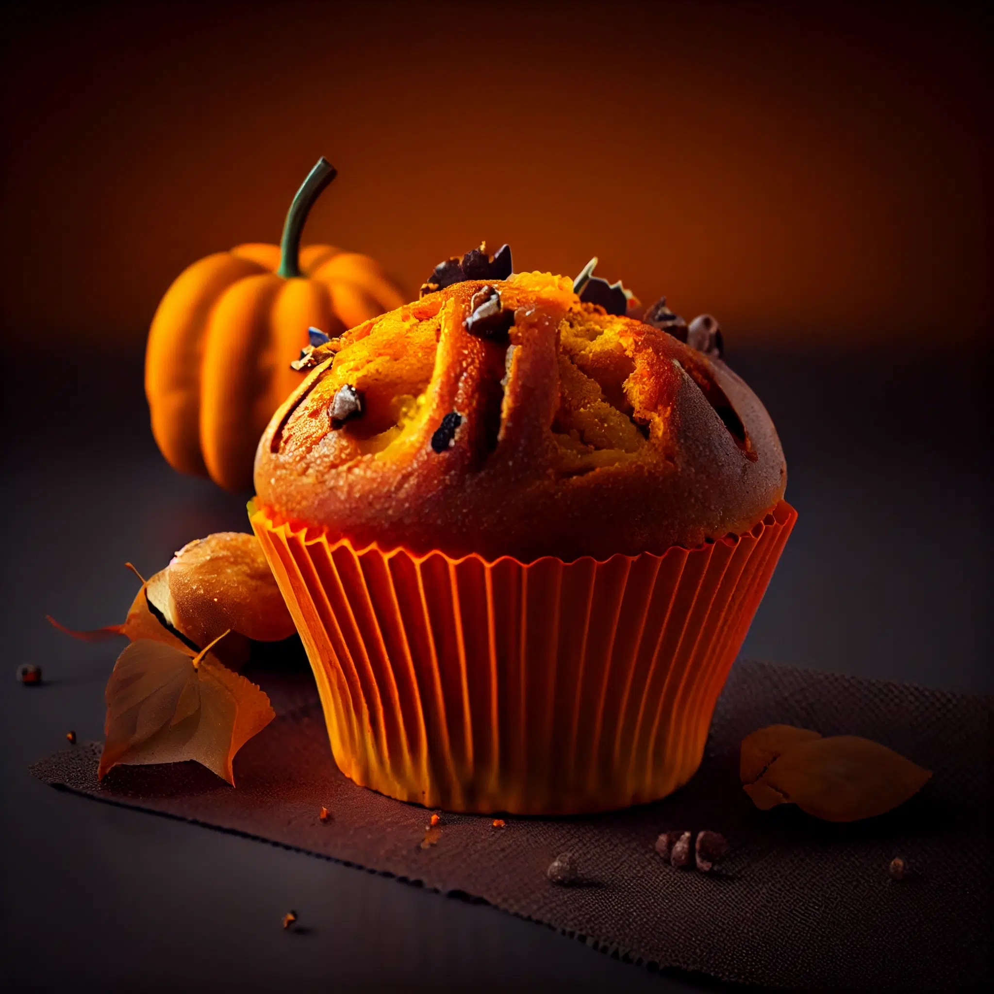 La recette des muffins à la citrouille et aux carottes pour halloween !