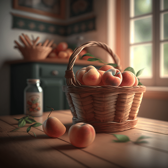 Pêches comme fruit anti-inflammatoire