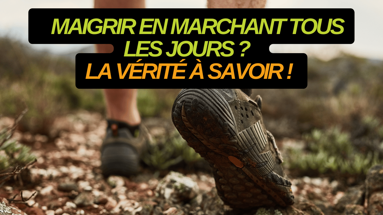 Peut-on maigrir en marchant tous les jours