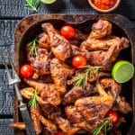 Poulet grillé aux légumes du soleil