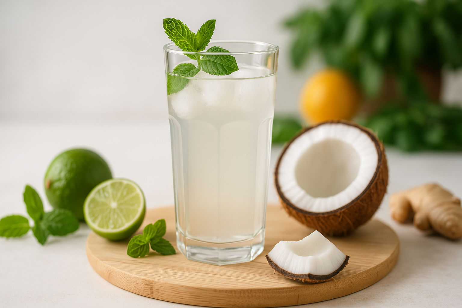 Que faire comme recette avec l'eau de coco ?