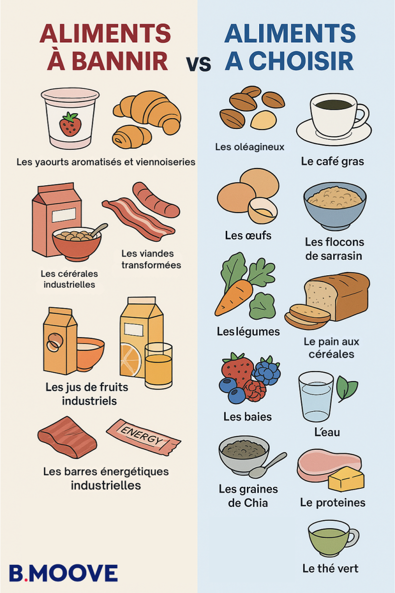 Quel est le petit déjeuner le moins calorique pour la perte de poids ?