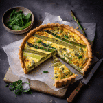 Quiche d'asperges paléo