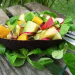 Salade avocat patate douce Paleo