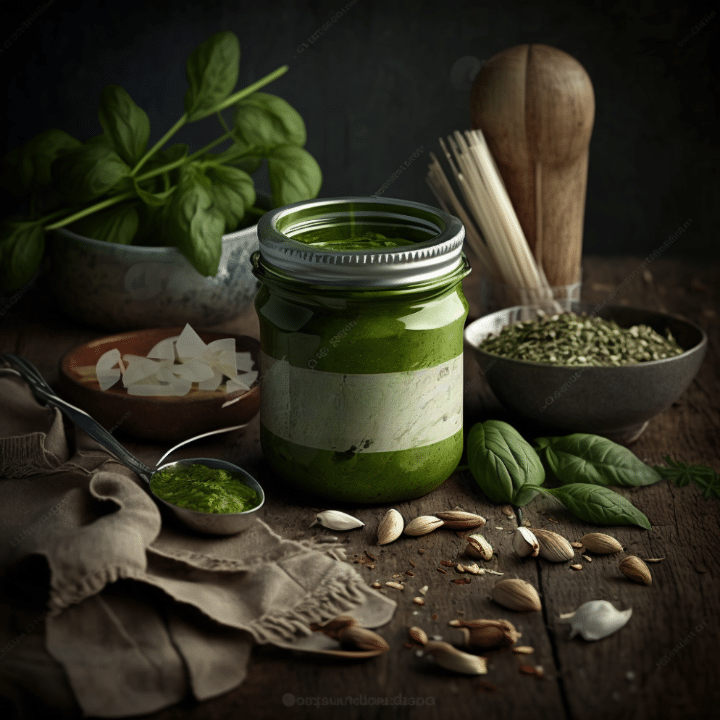 Sauce pesto vert à la roquette paléo