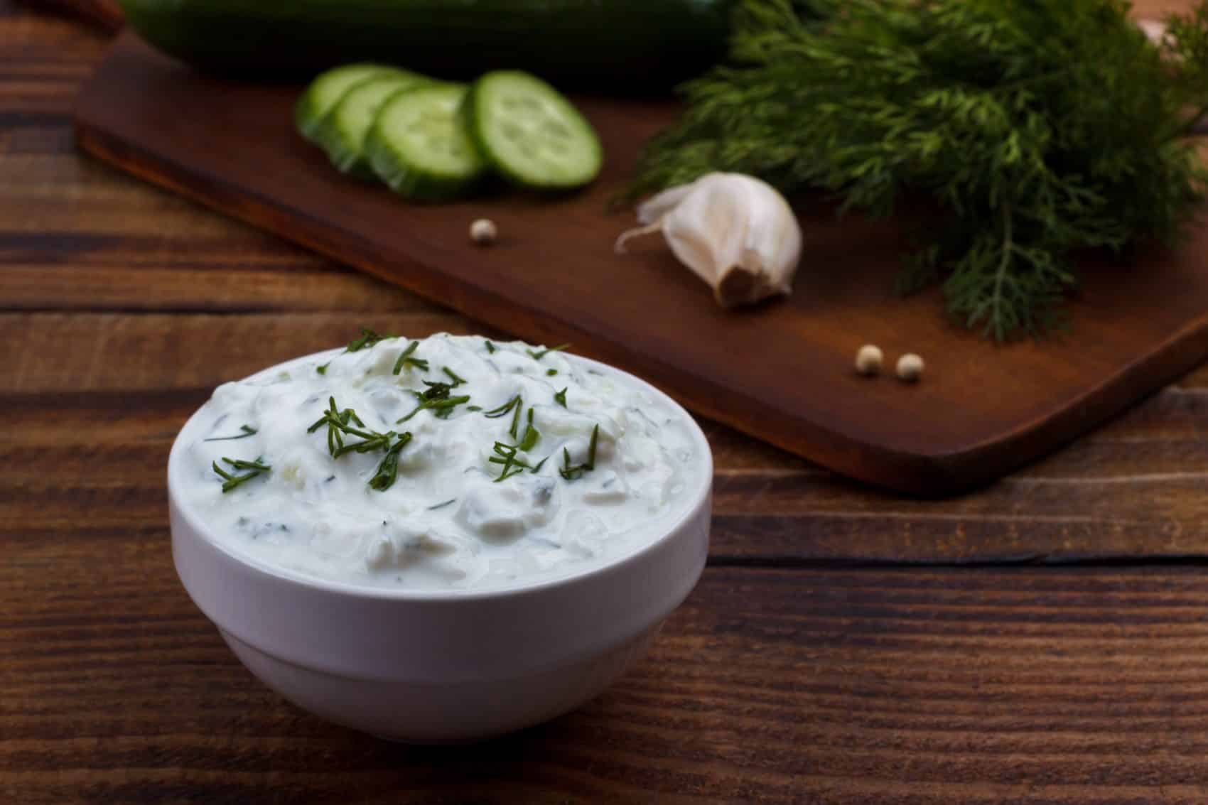 Sauce tzatziki paléo