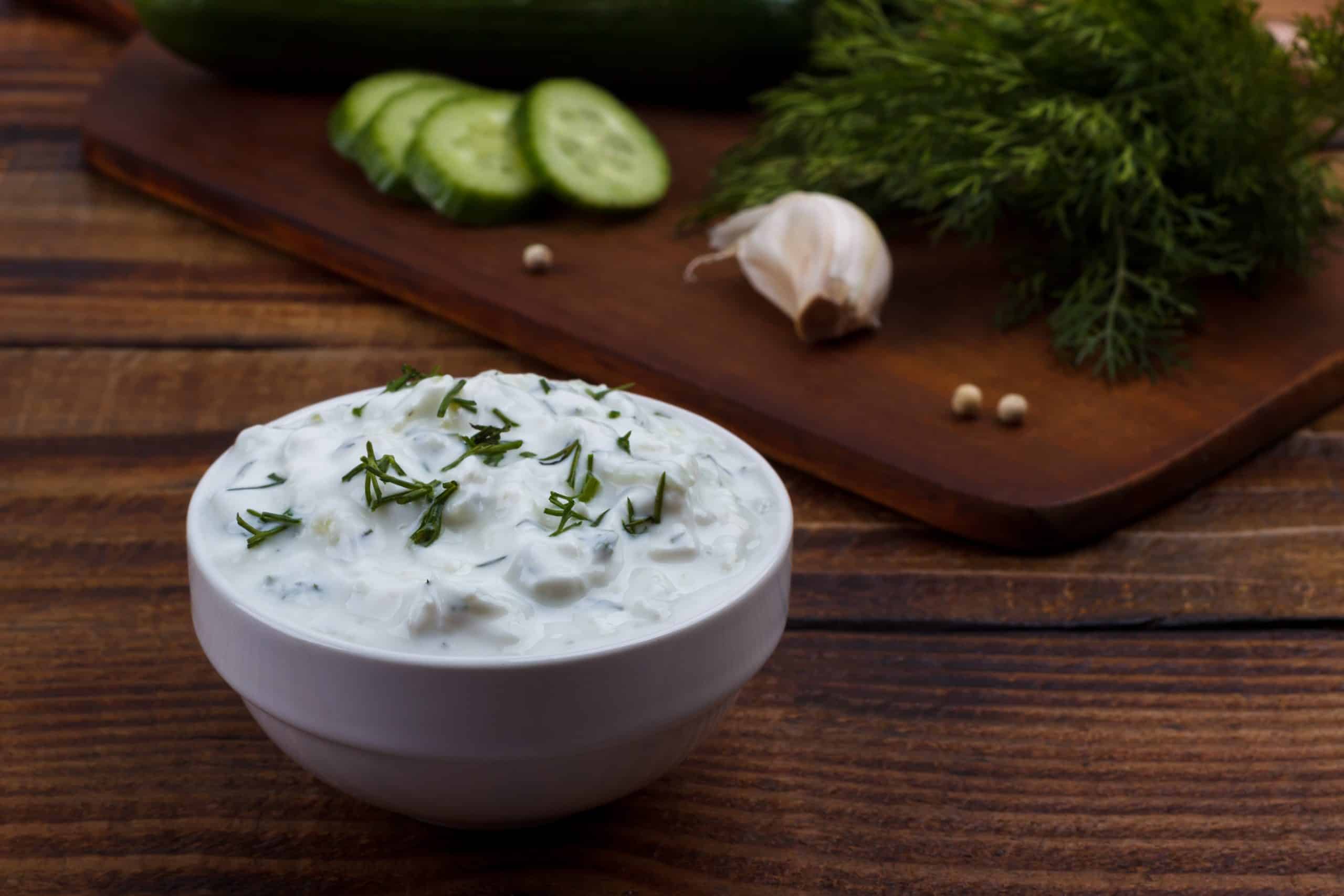 Sauce tzatziki paléo