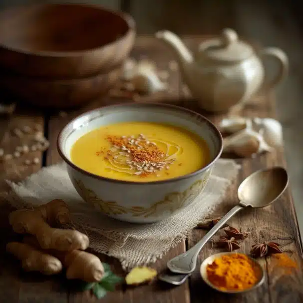 Soupe de chou-fleur et curcuma