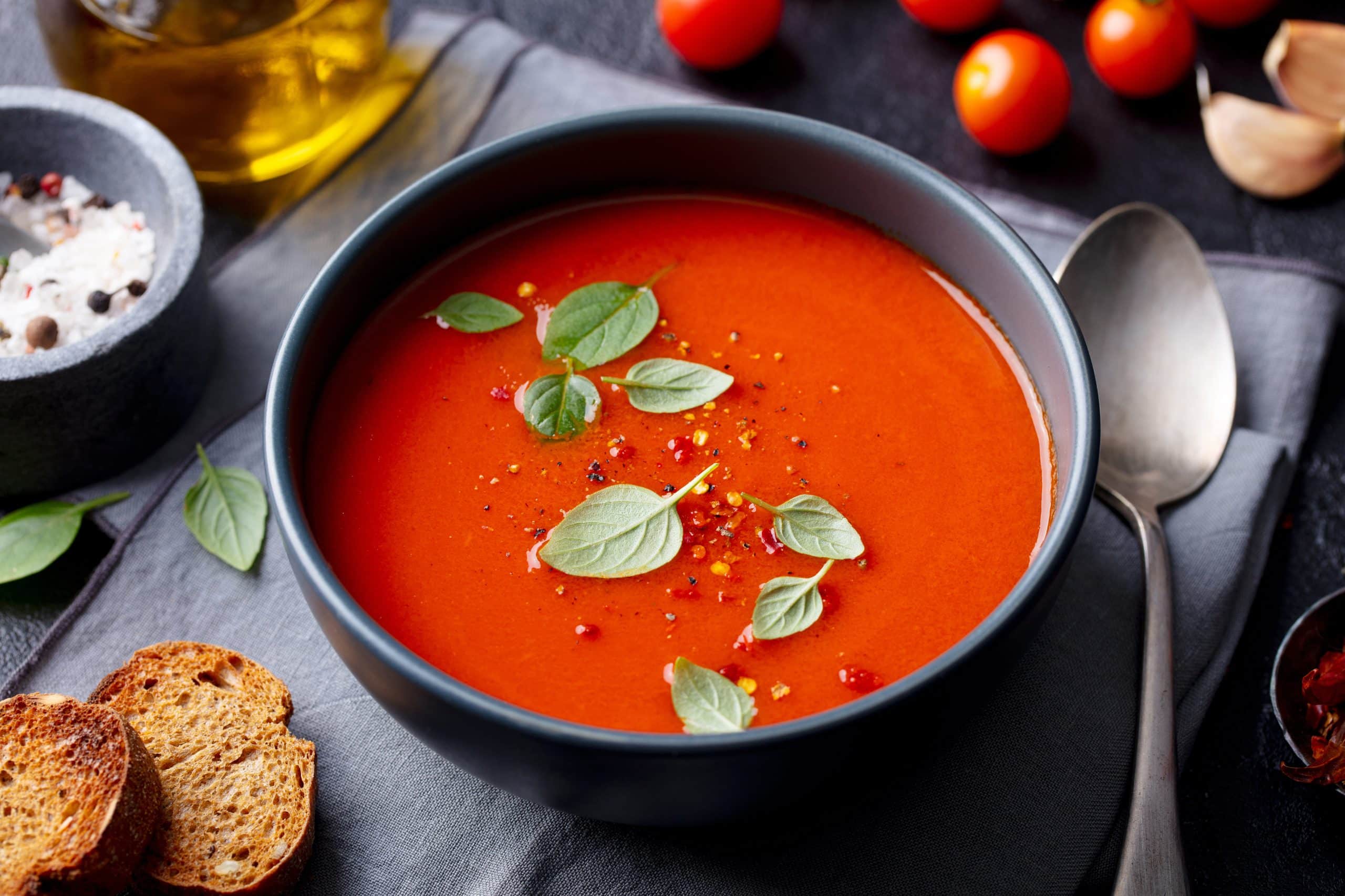 Un délicieux velouté de tomate paléo !