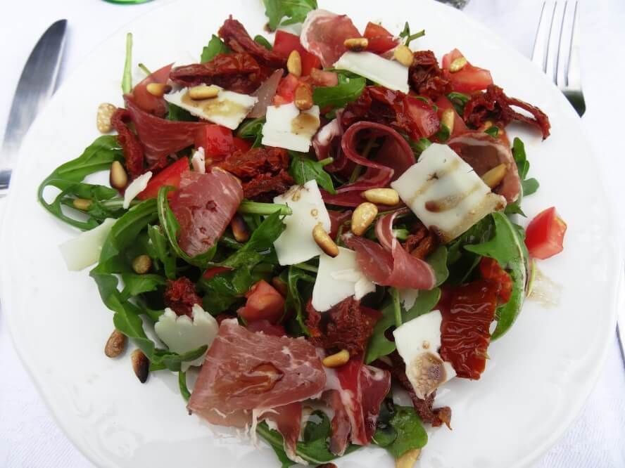 régime paléo recettes : salade à l'italienne