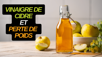 Vinaigre de cidre et perte de poids