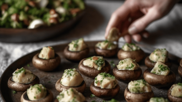 La recette anti-inflammatoire des champignons farcis aux crevettes !