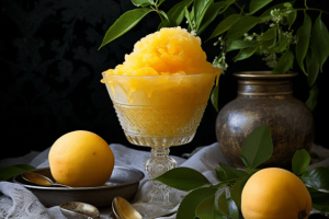 recette anti-inflammatoire du sorbet à la mangue et au gingembre