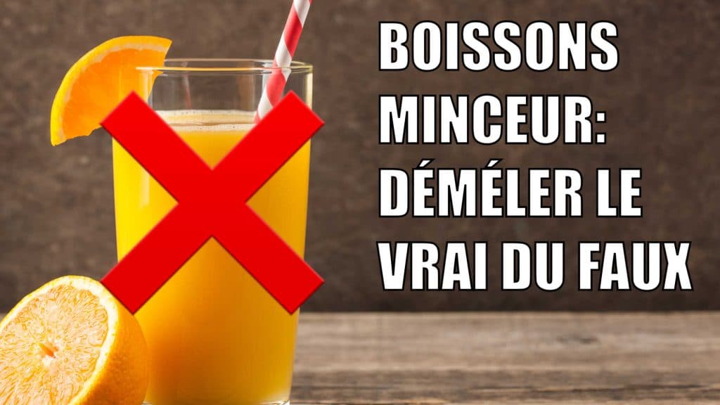 boissons minceur