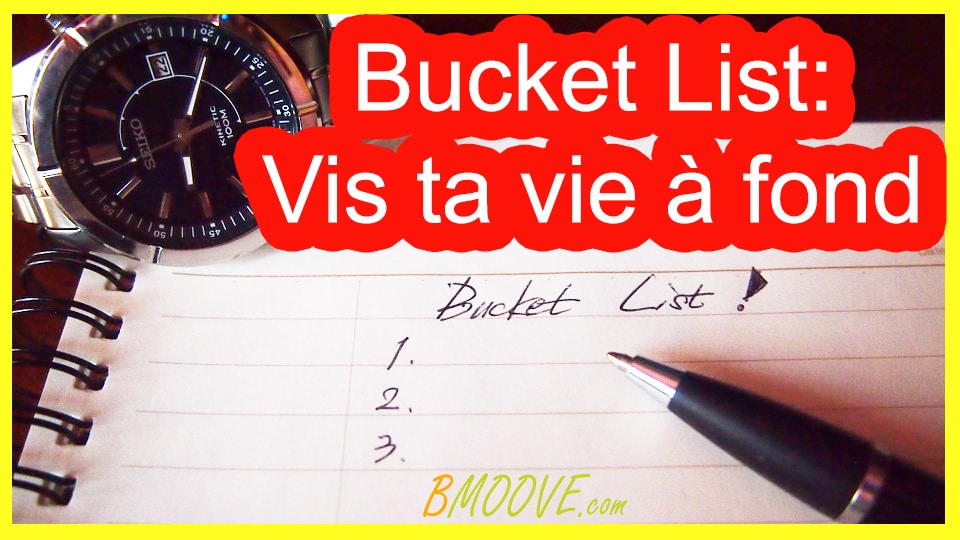 Créer sa bucket list