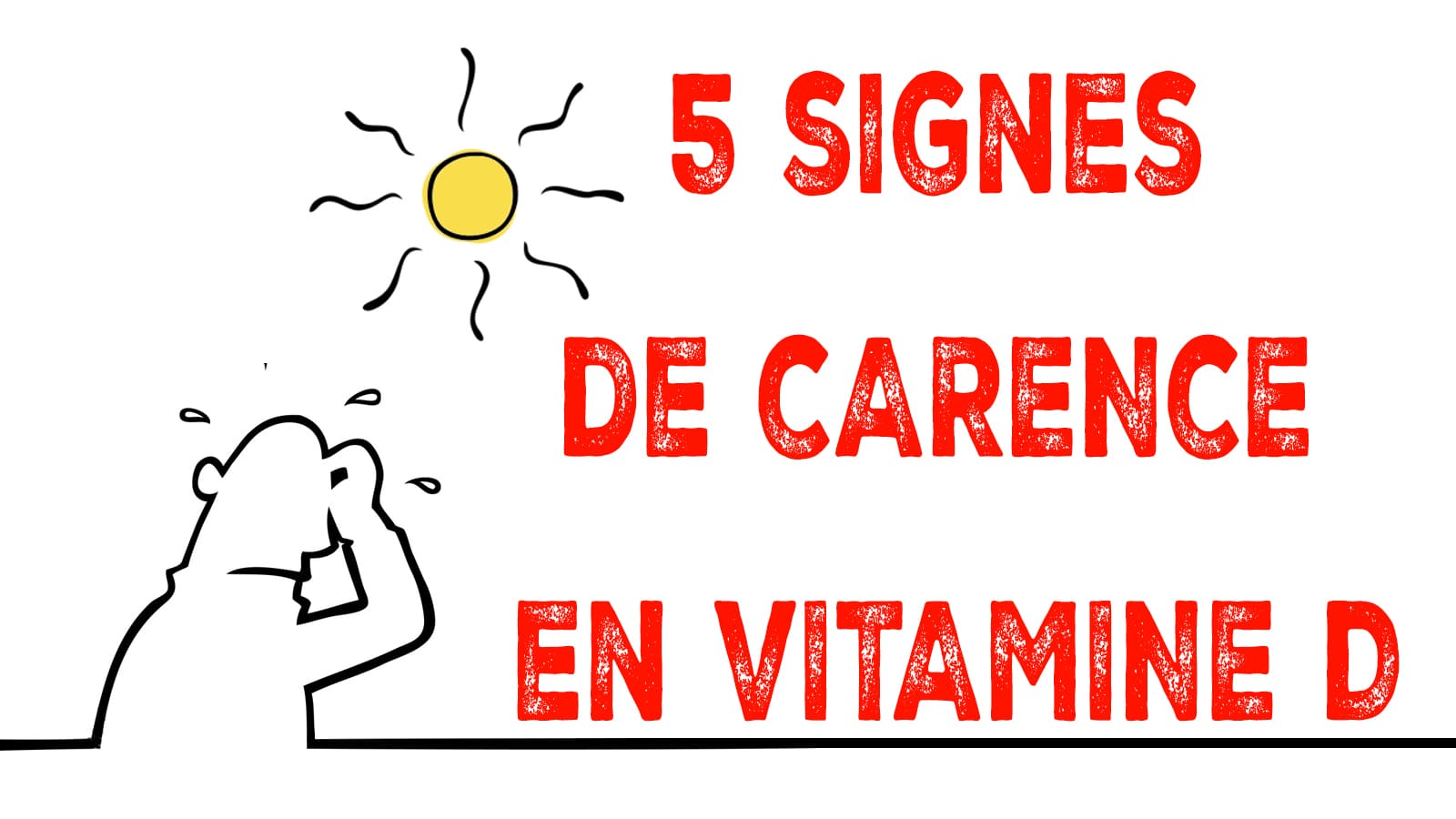 5 signes qui montrent que vous êtes en CARENCE en VITAMINE D BMoove